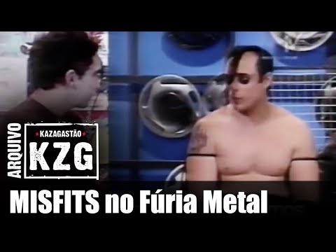 MISFITS no Fúria Metal (1998) - Arquivo KZG - entrevistado por Gastão Moreira