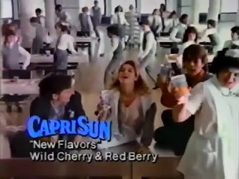 Capri Sun Commercial (1985) -- Wild Cherry and Red Berry || '80s Commercials
