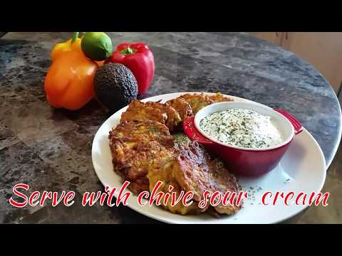 How To Make Easy Zucchini Fritters - Must Try Recipe👍👍👍
