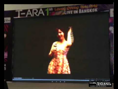 [Cam] 120428 T-ara Hwayoung sing 'Yang Sod' @ Pre-Sale & Press Conference Concert T-ara in Bangkok