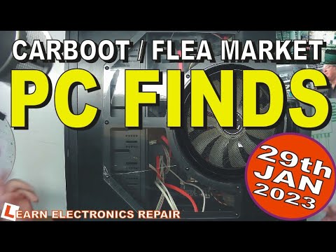 Learn Electronics Repair 6 CAR BOOTY 22 MARCH 2021