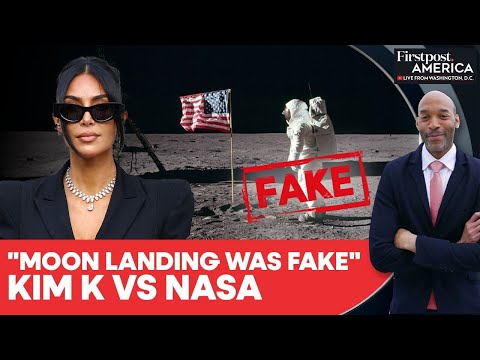 "Fake," Kim Kardashian Sparks Controversy Questioning NASA's Moon Landing | Firstpost America