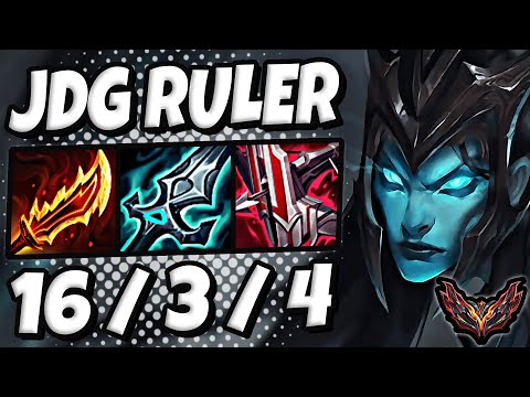 Kalista vs Jhin ADC [ JDG Ruler ] Korea Grandmaster Patch 13.20 ✅