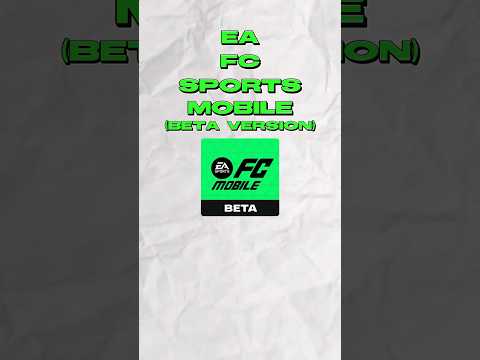 How to download ea sports fc mobile 24 (beta version)  #eafc24 #fifamobile #fifa23