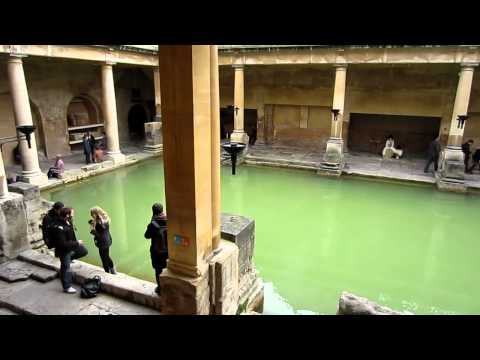 The Roman Baths, Bath, England, United K