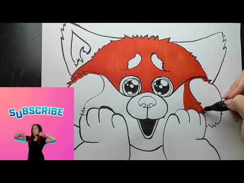 Mei Lee red alert coloring page - coloriage de Mei Lee alerte rouge