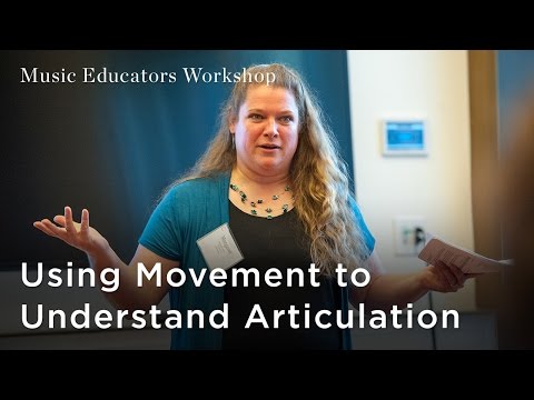 Great Teachers In Action – Connecting Body and Voice