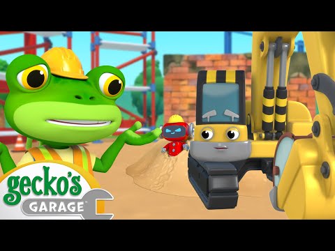 Eric Excavator the Wrecking Ball | Gecko's Garage | Trucks For Children | Cartoons For Kids