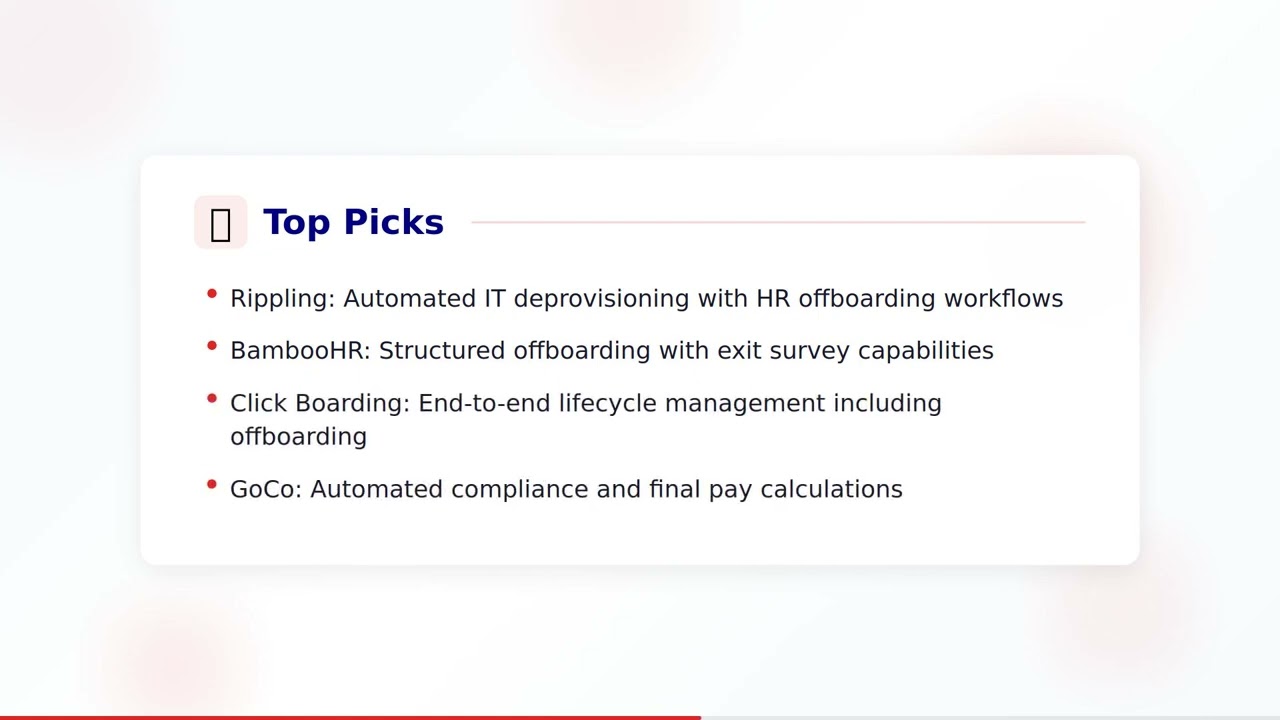Offboarding Software Guide