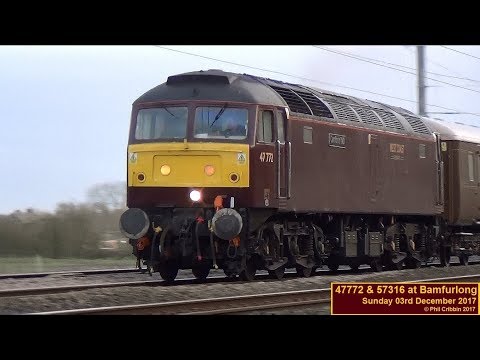 47772 & 57316 at Bamfurlong - 03rd December 2017