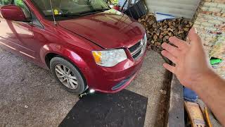 Dodge Caravan & Chrysler Town and Country washer pump and sensor removal EASY