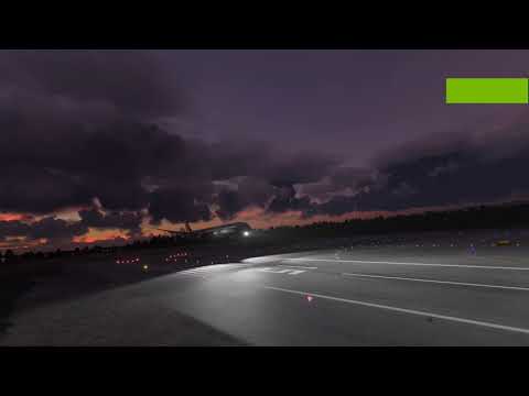 Landing at PANC(Ted Stevens Anchorage International Airport) Runway 15 -  B787|MSFS2020