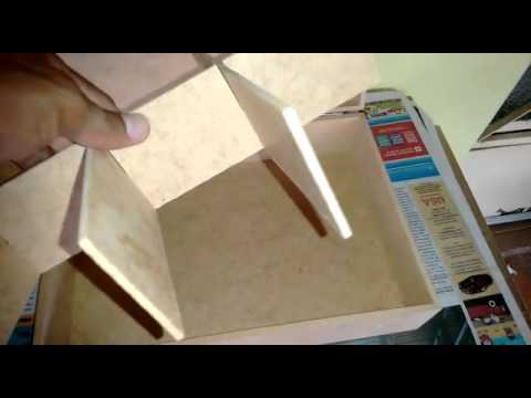 caixa porta lingerie de mdf cru