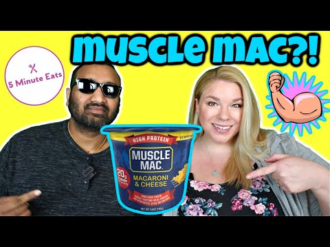 Muscle Mac Macaroni & Cheese Original Cheddar Mega Cup Review