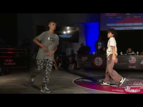 Master Matteo Vs Babalu - Youth FInals - Breaking For Gold USA National Championship