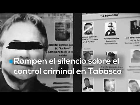 🚨 "EL COMANDANTE H" | Expolicías rompen el silencio sobre el control criminal en Tabasco.