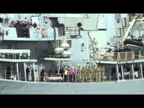 HMS Westminster heads to Gulf via Gibraltar