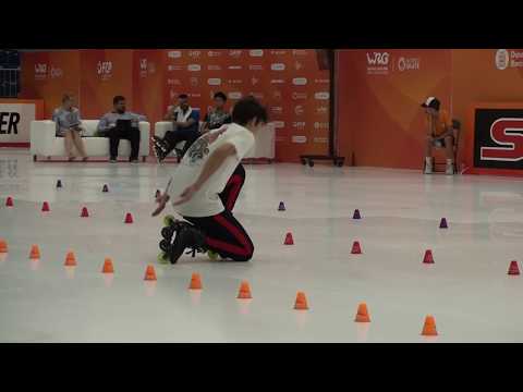 2019 WRG Inline Freestyle Classic Slalom SRM Qual. G1 7th Place Santoni Nicolhas Yuki (ITA)