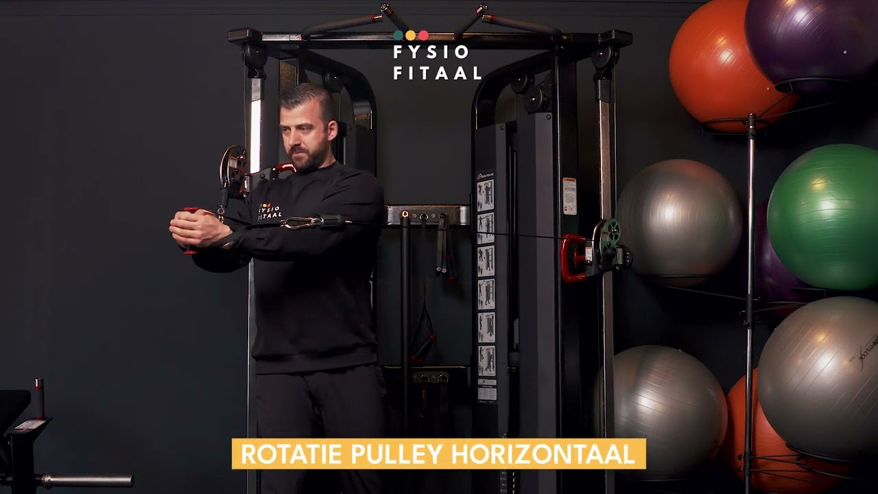 Video thumbnail: Rotation pulley horizontal - instructional video
