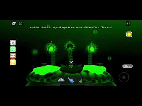 ROBLOX EPIC MINIGAMES - COLOSSAL ASSAULT OBSERUVOS - PRO MODE FIFTH PHASE NO DAMAGE (lil obsy guide)