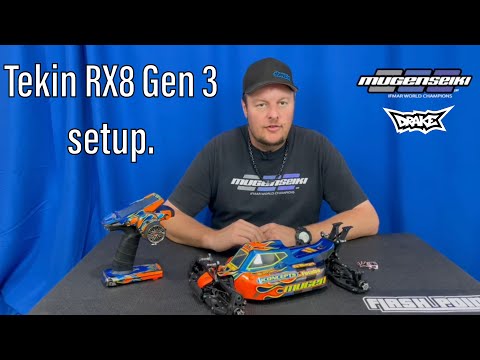 Tekin RX8 Gen 3 setup.