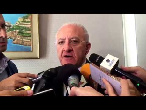 Salerno: Andrea Prete eletto Presidente Camera di Commercio, intervista Governatore De Luca