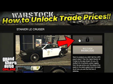 How to Unlock Trade Prices for the New Police Vehicles in GTA Online!!