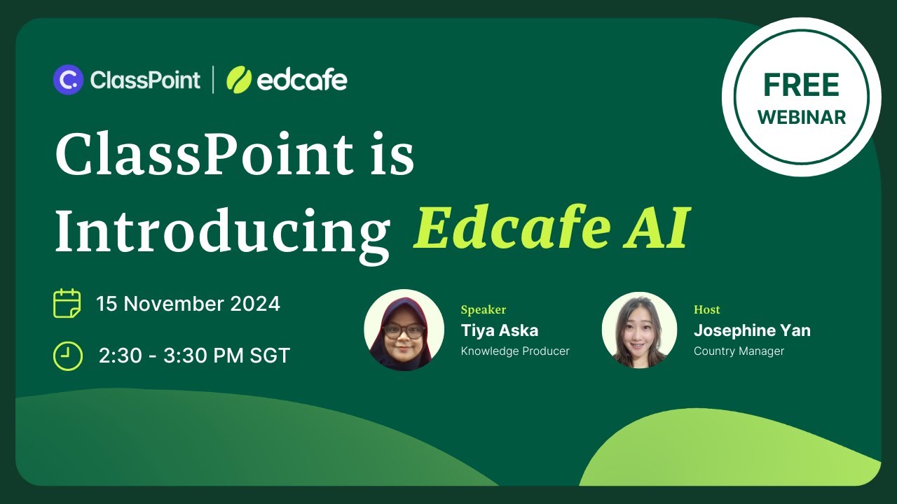 ClassPoint is Introducing Edcafe AI