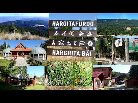 BĂILE HARGHITA (Harghita Băi - Hargitafürdő)  vara (Transilvania, România)