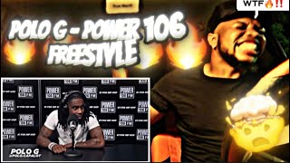 POLO G - POWER 106 FREESTYLE OVER (Ja rule’s  “New York” beat) ** REACTION ** 🔥🔥🔥🔥