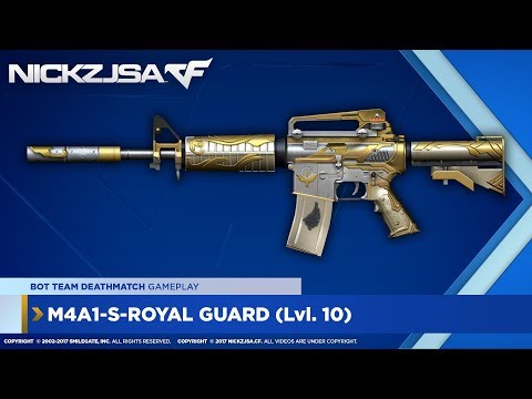 M4A1-S-Royal Guard (Level 10) | CROSSFIRE China 2.0