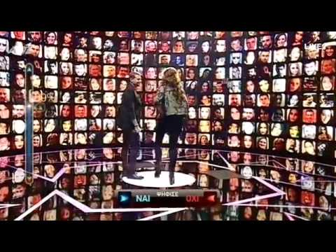 Cynthia Veronica Zietara   Μιχάλης Καραγκούνης   Purple Rain   DUETS   26 2 2017   Rising Star   Cop