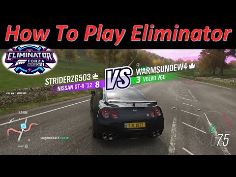 Eliminator: How To Play Guide (with Commentary) - Forza Horizon 4