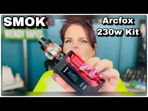 Part of a video titled SMOK Arcfox 230w TFV18 Kit - YouTube