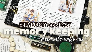 Stalogy Journal Setup for Memory Keeping | Daily Journaling Inspiration 🌷📖#planner #memorykeeping