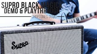 Video thumbnail for Supro 1696RT Black Magick Reverb | Demo & Playthrough by ChoptonesOfficial