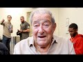 BOB ARUM SAYS FURY VS USYK 100% ON FOR EARLY NEXT YEAR NOT SURPRISED SPENCE VS CRAWFORD FELL THROUGH