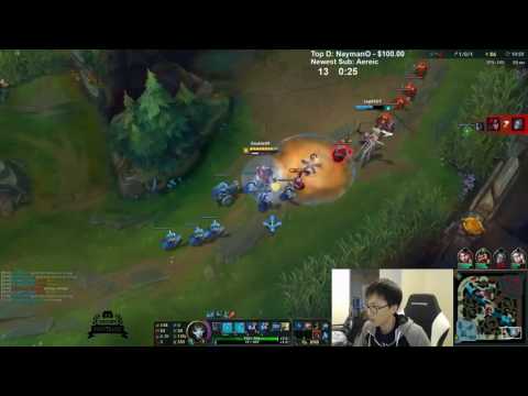 League Of Legends S7 — Doublelift as Jhin Janna vs Miss Fortune Karma Bot  Ranked Gameplay