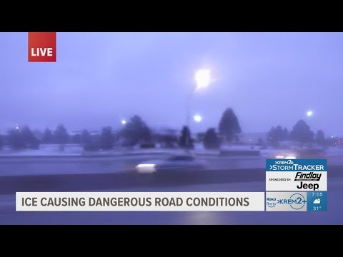 A look into Spokane road conditions