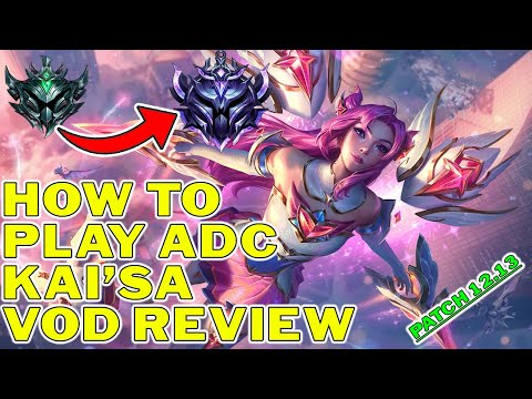 Kai'Sa Coaching VOD Review Platinum! Learn How To Carry As ADC! - COACH Myga VOD REVIEWS