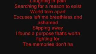 Seventh Day Slumber Last Regret (Wth lyrics )