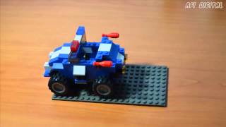 preview picture of video 'Lego Jubilux Police Car How to Build Police Car - Stop Motion'