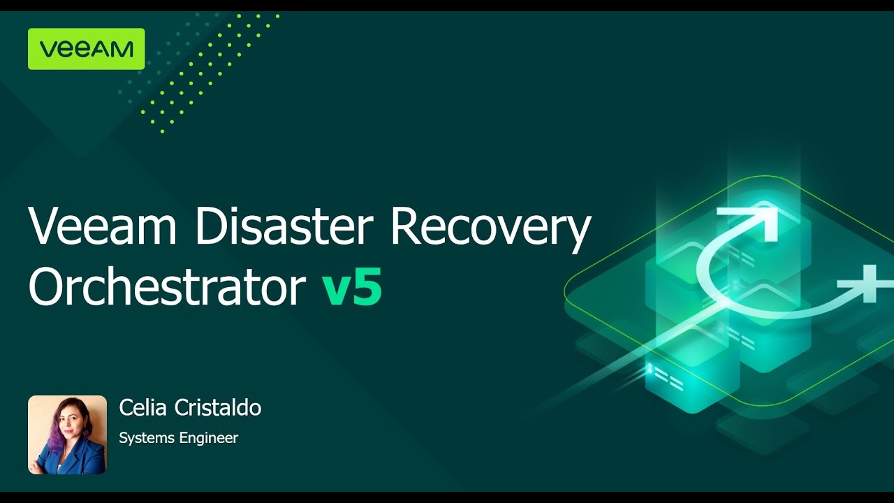 Nueva Veeam Disaster Recovery Orchestrator v5 video