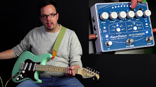 Video thumbnail for Electro-Harmonix Super Pulsar | stereo tap tremolo by JJ of the T