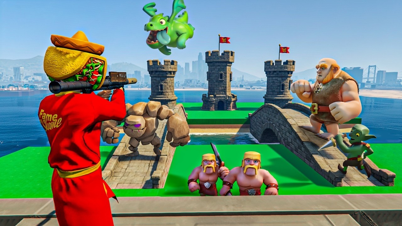 CLASH ROYALE EN GTA 5 ONLINE!!