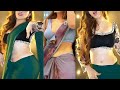 Dancing Diva In Green Saree Lover Video Dance In Saree Fashion Hot Latest 2024 Saree Fashion India