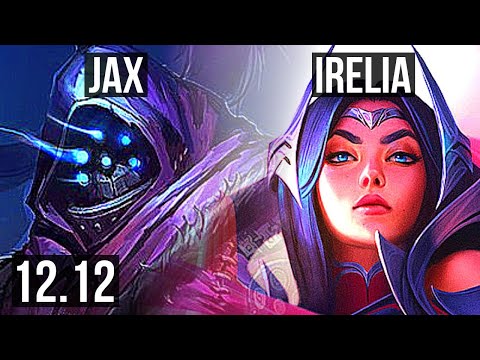 JAX vs IRELIA (TOP) | 6.5M mastery, 1600+ games, 6 solo kills | NA Master | 12.12