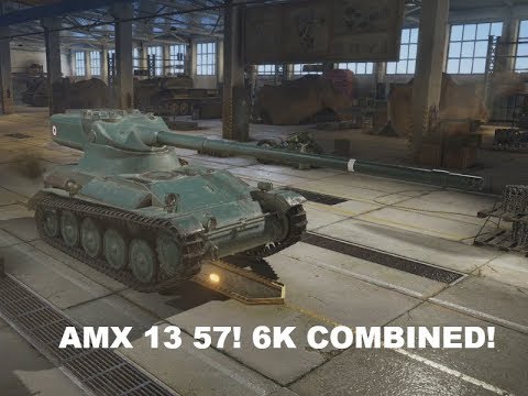WoT Console ll AMX 13 57 Ace Tanker Gameplay! 6K Combined!