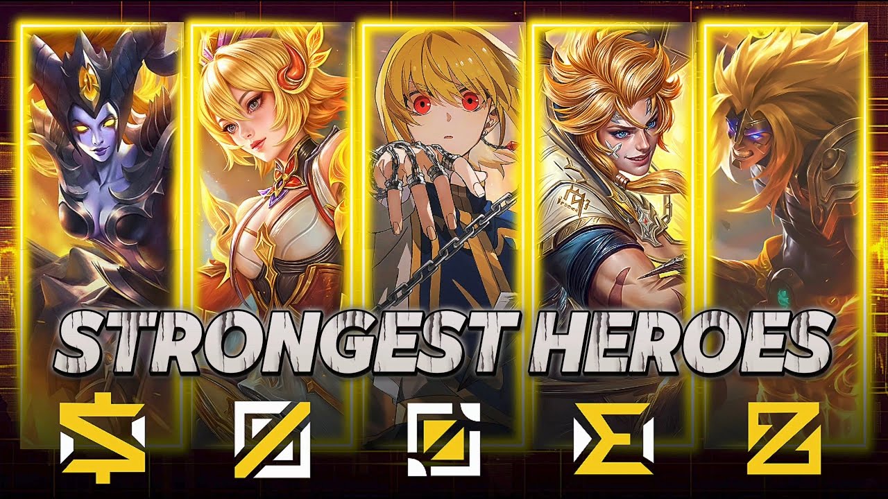 LATEST META PICKS! Mythical Glory TIER LIST UPDATE – Mobile Legends Strongest Heroes