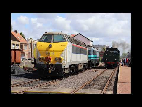 Stoomtrein Maldegem - Eeklo / Stoomtreinfestival in Maldegem (2019)